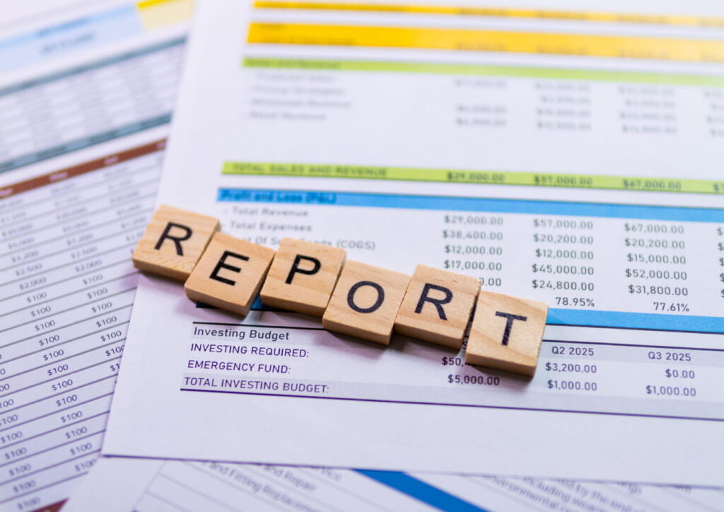 financial report analysis